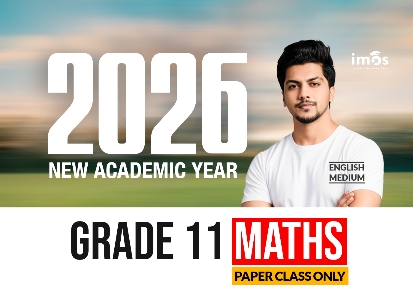 Grade 11 – English Medium Mathematics - Paper Class Only