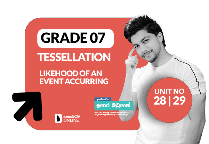 Grade 07 | Unit 28 | Tessellation |  UNit 29 | Likehood of an event accurring