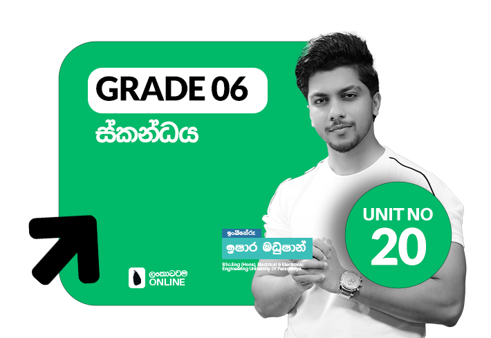 Grade 06 | Unit 20 | ස්කන්ධය