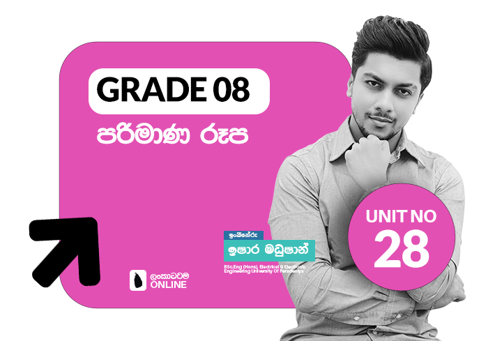 Grade 08 | Unit 28 | පරිමාණ රූප